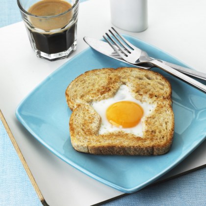 Breakfast in Bed Egg Toast