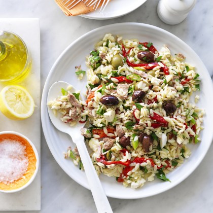 Mediterranean Tuna and Risoni Salad