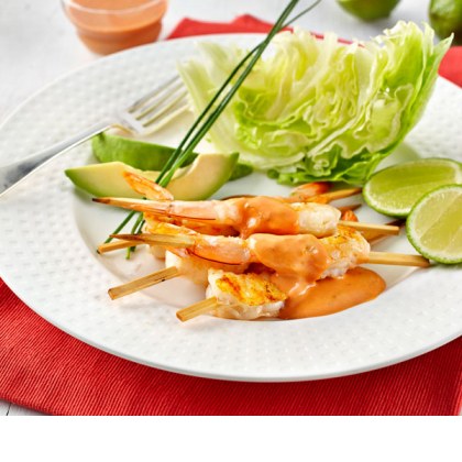Chargrilled Prawn Cocktail