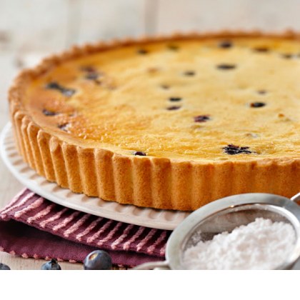 Almond and Blueberry Tart