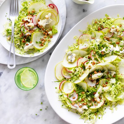 Pear and Brussel Sprout Slaw