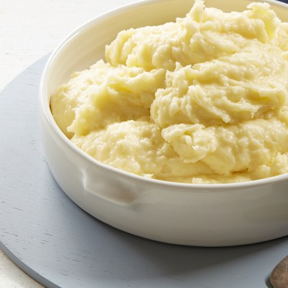 Cheesey Garlic Potato Mash