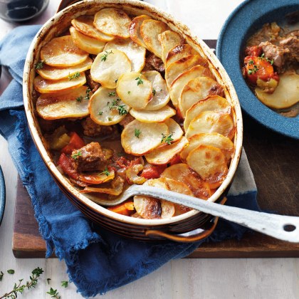 Slow-cooked Vegetable and Lamb Casserole