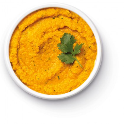 Spiced Raw Carrot and Coriander Dip