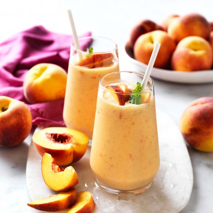 Peach and Coconut Smoothie