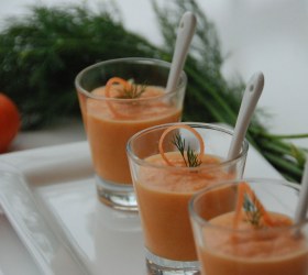 Carrot and Dill Soup Vichy