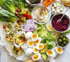 Middle Eastern Vegetarian Share Platter