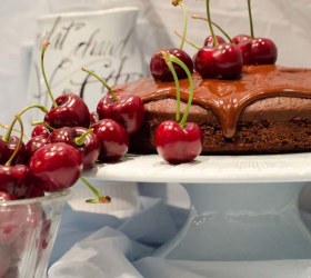 Turkish Delight Chocolate Cake