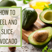 How to cut avocado