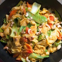 Coconut Curry with Tofu and Cashews