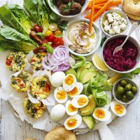 Middle Eastern Vegetarian Share Platter