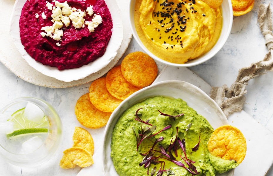 Healthy Hummus Rainbow - Hummus Base Recipe