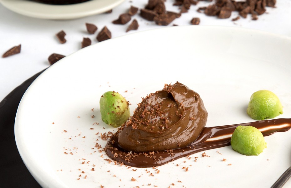 This is a photo of Avocado Chocolate Mousse