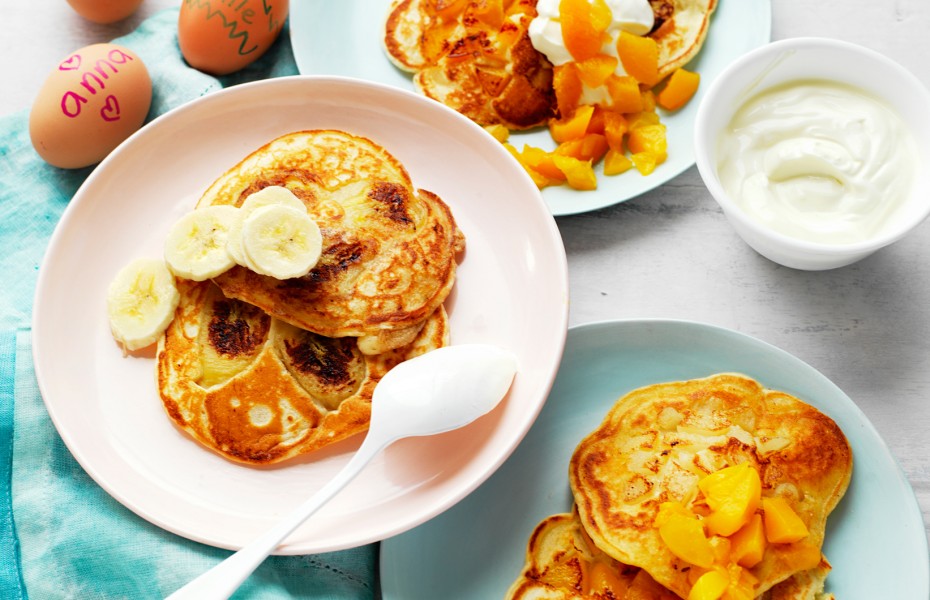 Easy Fruit Pancakes