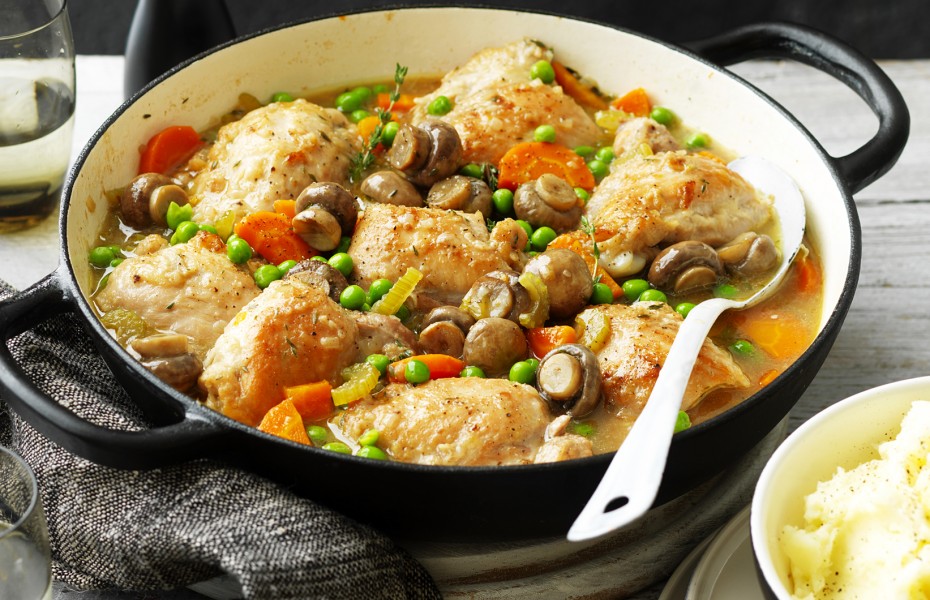 One-Pot Chicken and Mushroom Casserole Recipe