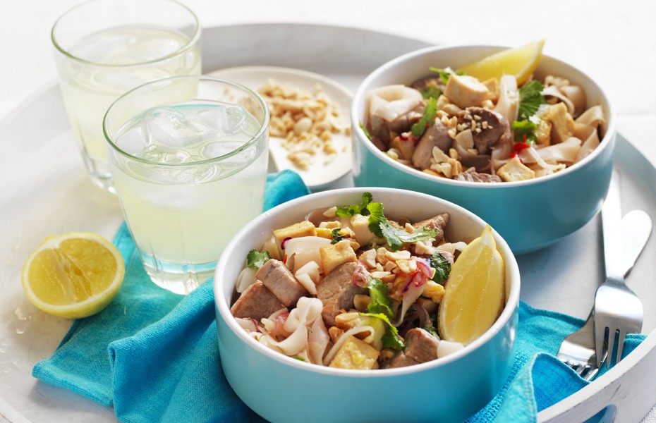 Pork Pad Thai Noodles Recipe