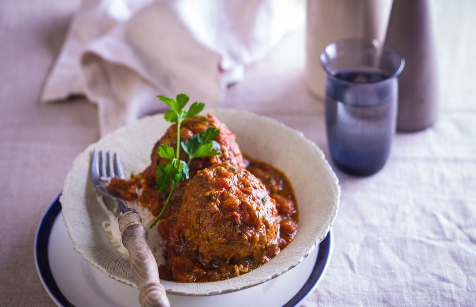 Turkey and Tomato Meatball Curry