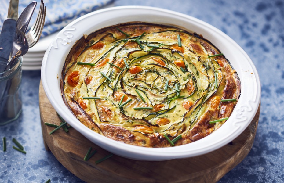 Zucchini Ribbon Frittata