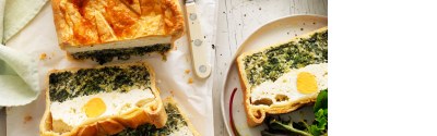 Spinach Ricotta and Egg Torte