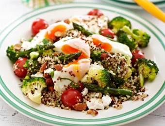 Simple vegetarian egg salad recipe