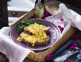 Truffled Scrambled Eggs