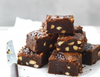 Almond and Marmalade Brownies