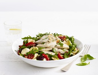 Mediterranean Chicken Breast Pasta Salad