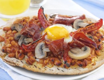 Breakfast pizza recipe