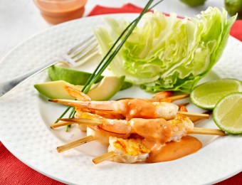 Chargrilled Prawn Cocktail