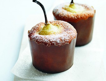 Pear and Vanilla Cakes