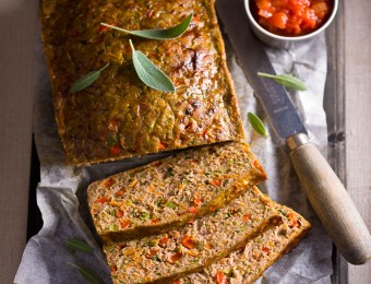 Turkey and Vegetable Meatloaf