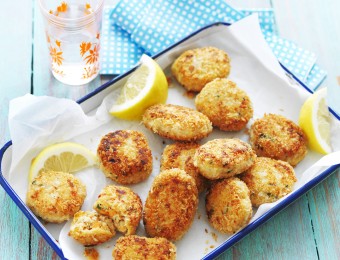 Sweet Potato, Chicken and Couscous Nuggets