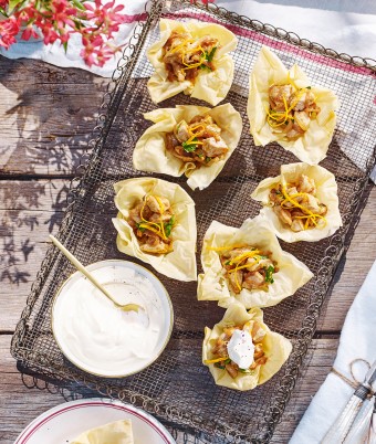 Chicken Filo Cups Recipe Chicken Filo Cups Recipe