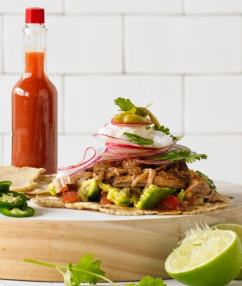 Pulled Pork Tortillas recipe using Breville Fast Slow cooker