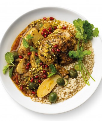 Chermoula Chicken and Green Olive Tagine