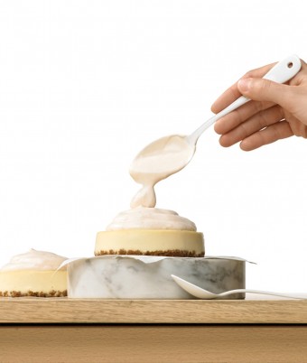 Mini Blood Orange Cheesecakes