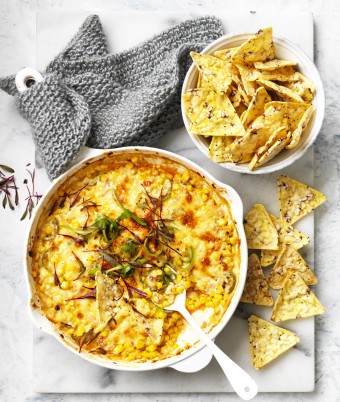 Hot Mexican Street Corn Dip