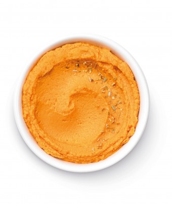 Chargrilled Capsicum Hummus - a quick and easy dip made with the Breville Boss blender