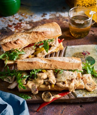 Philly Chicken Steak Sandwich