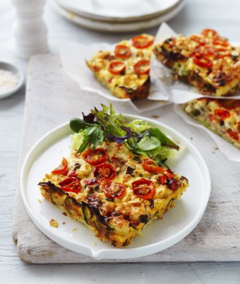 Vegetable and Ham Slice