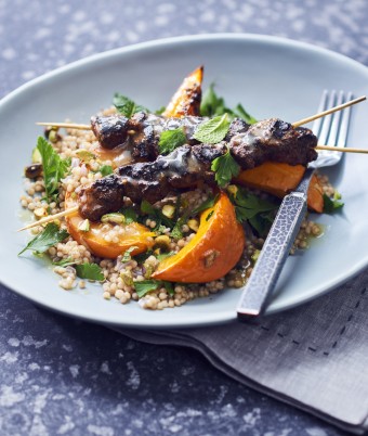 Roasted Lamb Pumpkin and Couscous Salad