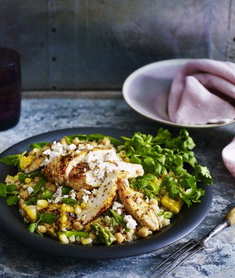 Moroccan Style Chicken Warm Salad Recipe