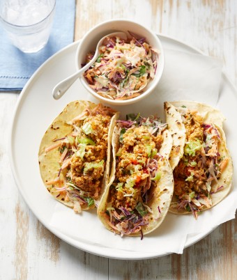 Chicken and Mushroom Tacos