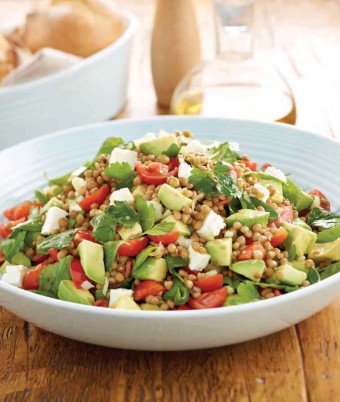 Avocado and lentils recipe