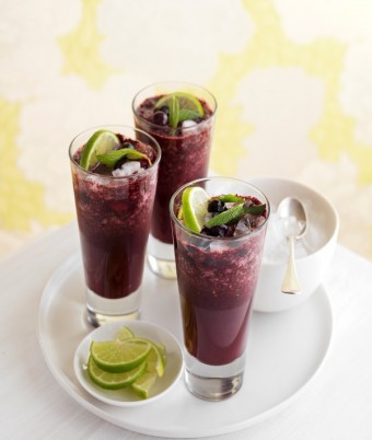 Blueberry, Cranberry & Mint Crush