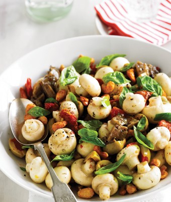 Mushroom & Antipasto Salad