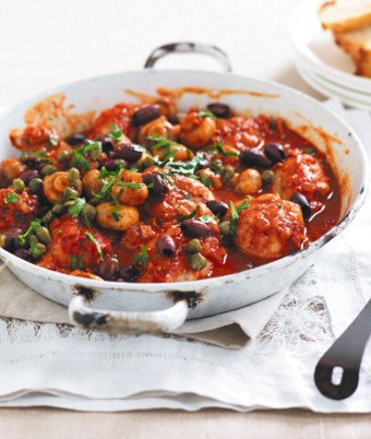 Chicken & mushroom cacciatore
