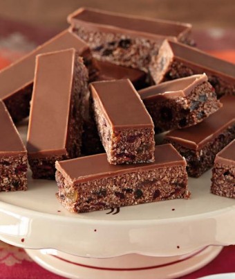 Milk Chocolate Coconut No-Bake Slice