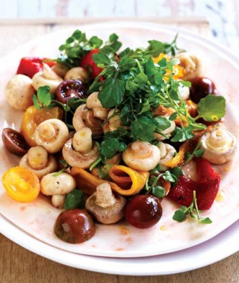 Summer Mushroom Salad
