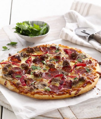 Italian Meat Lovers Pizza Recipe 